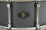 Noble & Cooley Alloy Classic Aluminum Snare Drum - 6 inches x 14 inches, Black