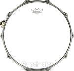 Noble & Cooley Alloy Classic Aluminum Snare Drum - 6 inches x 14 inches, Black