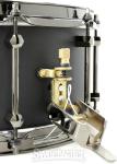 Noble & Cooley Alloy Classic Aluminum Snare Drum - 6 inches x 14 inches, Black