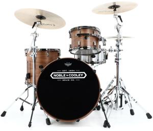 Noble & Cooley Walnut Classic 3-piece Shell Pack - Natural Satin with Black