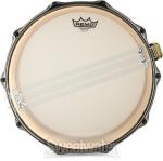 Noble & Cooley Solid Shell Ash Snare Drum - 6 inchrd x 14 inches, Purple Satin