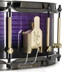 Noble & Cooley Solid Shell Ash Snare Drum - 6 inchrd x 14 inches, Purple Satin