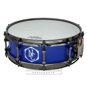 Noble & Cooley Alloy Classic Painted Snare Drum 14x4.75 Flat Royal Blue w/Black