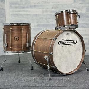 Noble & Cooley Walnut 3pc Drum Set Natural Oil