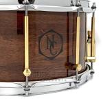 Noble & Cooley Solid Shell Classic Walnut Snare Drum 14x7 Natural Gloss