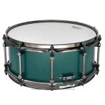 Noble & Cooley Alloy Classic Painted Snare Drum 14x6 Flat Emerald Green w/Black