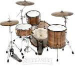Noble & Cooley Walnut Classic 3-piece Shell Pack - Natural Satin with Black Tube