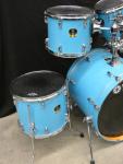 Yamaha Stage Custom Standard 4-Pc Drum Set – Painted Blue Finish – 22/14/12/10