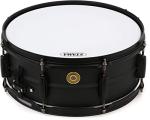Tama Steel Snare Drum - 5.5 Inches X 14 Inches - Black Black