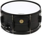 Tama Steel Snare Drum - 6.5 Inches X 14 Inches - Black Black