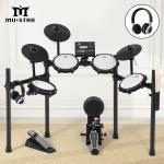 Electric Drum Set with Dual Zone Snare Pads