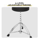 5-Piece Full Size Champagne Drum Set
