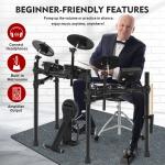 Electric Drum Set with Dual Zone Snare Pads