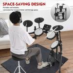 Electric Drum Set with Dual Zone Snare Pads