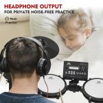 Electric Drum Set with Dual Zone Snare Pads