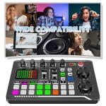 SINWE Live Sound Card & DJ Mixer for Podcasting