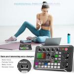 SINWE Live Sound Card & DJ Mixer for Podcasting