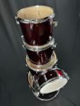 PDP EZ Series Red 5-Piece Drum Set with Cymbals