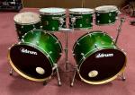 ddrum Paladin Maple 6pc Double Bass Drum Set