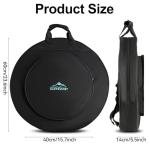 EASTROCK 22” Padded Cymbal Bag with Strap