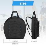 Aleemin 22" Padded Cymbal Backpack with Pockets