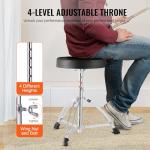 VEVOR 5-Piece Adult Drum Set with Throne