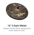 Zildjian S Dark Cymbal Pack - 4 Pieces