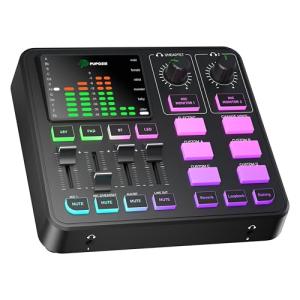 PUPGSIS Gaming Audio Mixer & Streaming Interface