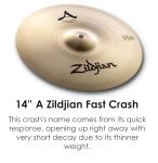 Zildjian A Series Drum Set-City Pack