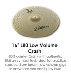 Zildjian L80 LV468 Drum Box Set - 14", 16", 18