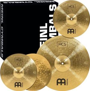 Meinl Cymbal Set - HCS1418+14C - Traditional Brass