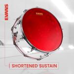 Evans Hydraulic Red Drum Heads Pack (12"-16")