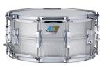 Ludwig Acrolite Hammered Aluminum Snare Drum 6.5"x14