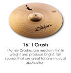 Avedis Zildjian I Series Pro Gig Cymbal Set