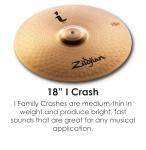 Avedis Zildjian I Series Pro Gig Cymbal Set