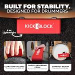 KickBlock Bass Drum Anchor System - Brick Red