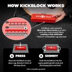 KickBlock Bass Drum Anchor System - Brick Red
