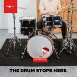 KickBlock Bass Drum Anchor System - Brick Red