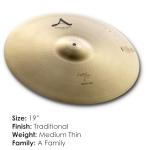 Avedis Zildjian A Series Armand Baby Ride Cymbal