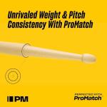 ProMark Carter McLean Hickory Drumsticks - Black