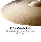 21-Inch Zildjian K Series Crash Ride Cymbal
