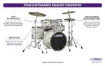 Yamaha Stage Custom Birch 5-Piece Drum Set