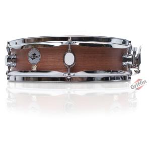 GRIFFIN 13" Piccolo Snare Drum with Black Finish