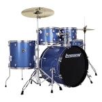 Ludwig Accent 5-piece Drum Set - Blue Sparkle