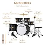 Eastar 16-Inch 5-Piece Junior Drum Set