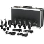Behringer BC1200 7-Piece Drum Mic Set, Studio/Live, Black
