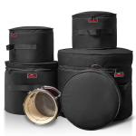 5-Piece Padded Drum Case Set for Easy Transport