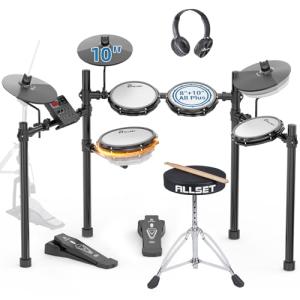 ALLSET Groove Electric Drum Set with Mesh Pads