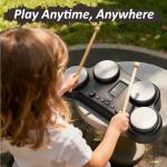 PD405 Electric Tabletop Drum Set with 163 Sounds