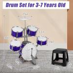 5-Piece Kids Jazz Drum Set - Fun for Toddlers